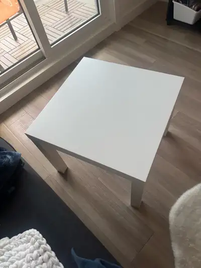 Ikea coffee table Just bought but doesn’t match vibe of my house -can be bought build or can be sepa...