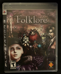 **RARE ** Mint Folklore PS3 Game