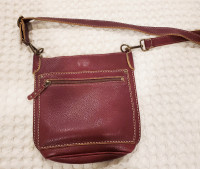Roots Crossbody leather bag