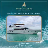 Luxury Yacht Rentals Toronto