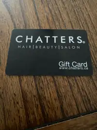 ***IMMEDIATE PICKUP AVAILABLE*** CHATTERS GIFT CARD