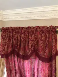 Curtain with  accessories