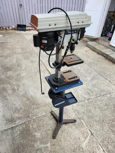 Dell Drill Press with stand., View more