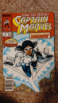 VF Captain Marvel #1 (Monica Rambeau) 1989 Giant Size Special