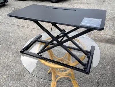 TechOrbits Standing Desk Converter - 32 Inch Adjustable, View more