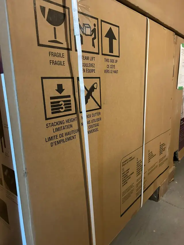 36” Black Bathroom Vanity Marble Top 3 Drawer - New Boxed in Cabinets & Countertops in Oakville / Halton Region - Image 8