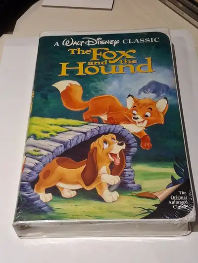 Walt Disney BLACK DIAMOND Classic VHS Factory Sealed 1994. THis is a lot of 2. RARE Original Fox and...