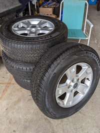 4 Tires on Rims (Tire size: 235/70R16 Tubeless Radials)