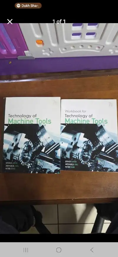 Offering the 'Technology of Machine Tools, 7th Edition' textbook along with its accompanying workboo...