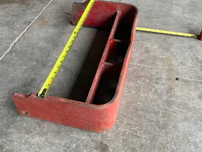 Front Weight Bracket $80 Laneway Drag Blade $100 -Sold Tractor 3ph Drawbar $40 9 Bolt Axle Duals 18....