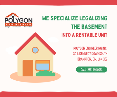 LEGAL BASEMENT DESIGN/ARCHITECT DRAWINGS/BUILDING PERMIT/GTA, View more