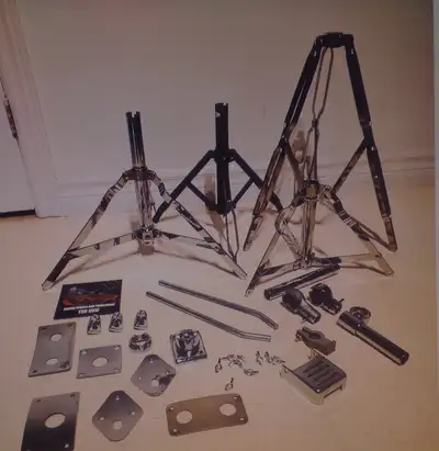 Ludwig, Tama, Pearl, MIJ Drum Hardware Parts Lot - VGC - SAVE $, View more