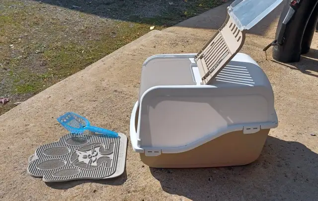 Grand Bac à litière pour chat in Accessories in Lanaudière - Image 4