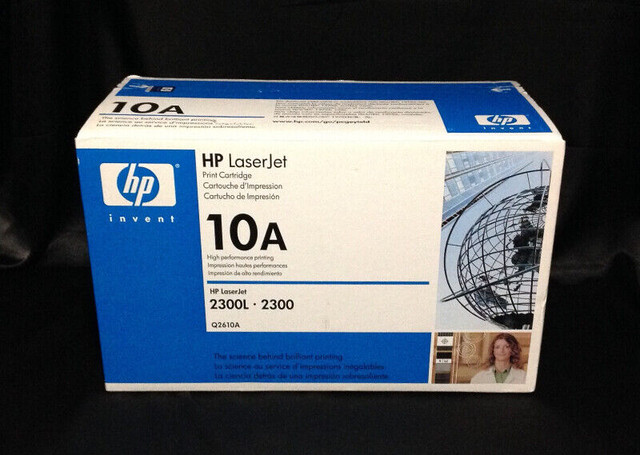 HP 10A Toner Cartridge ~ New & Sealed Box in Printers, Scanners & Fax in Winnipeg