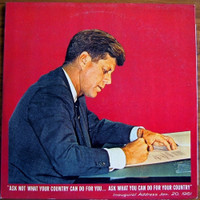 J.F. KENNEDY Vinyl Album - 1961 Inaugural Address
