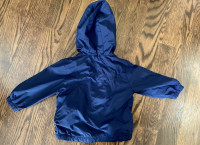 GAP Toddler Size 12-18M Lite Navy Blue Spring Jacket