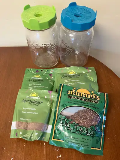 Seed sprouting starter kit, View more