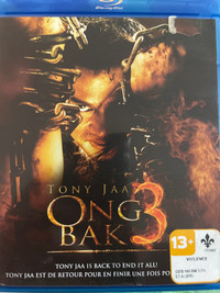 Ong Bak 3 Blu-ray bilingue à vendre 5$