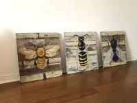 Oil Paintings on wood - from Thailand