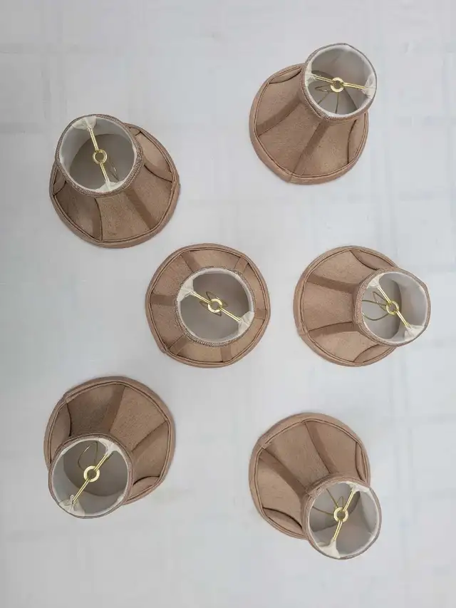 Six Small Lamp Shades in Indoor Lighting & Fans in Markham / York Region - Image 3
