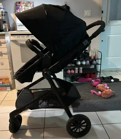 I'm selling a used Evenflo Pivot stroller in good condition, ready for your little one's adventures....