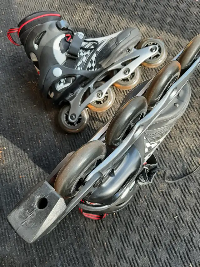 K2 ILQ7 Moto Rollerblades / Inline skates in Skates & Blades in Oakville / Halton Region - Image 5