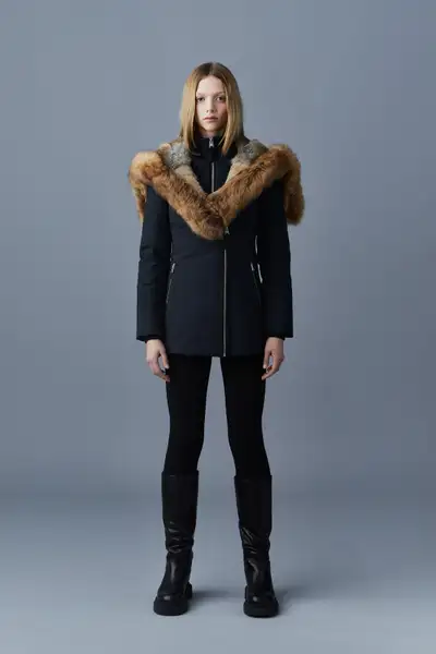MACKAGE AKIVA Down Coat with Toscana fur trimmed hood, View more