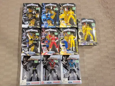 Power Rangers Bandai Legacy 6.5-inch Figures New In Box, View more