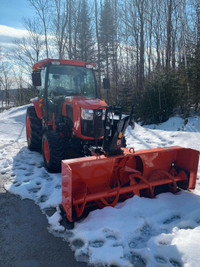 Kubota L5460 tractor and attachments