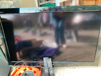 Sharp 42” wall mount TV