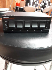 Transmatch 5-way loudspeaker switch