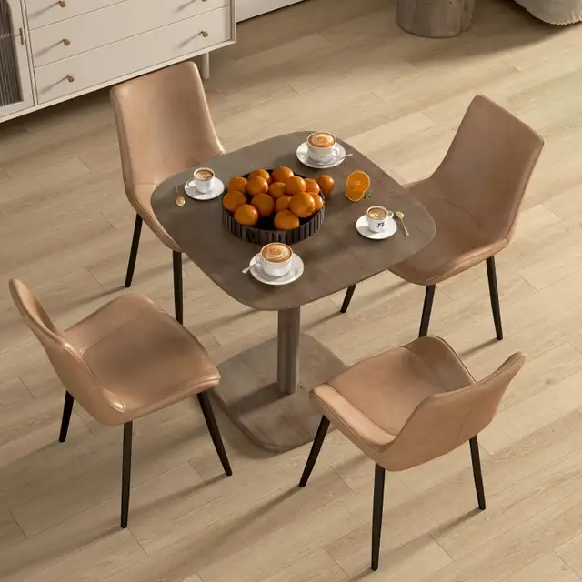 Solid rubberwood dining Table  4ppl  Modern Kitchen Table in Dining Tables & Sets in Markham / York Region - Image 6