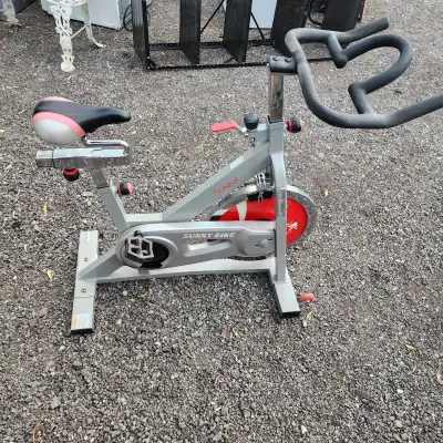 Sunny bike Exercise bicycle pedaling machine red gray, View more