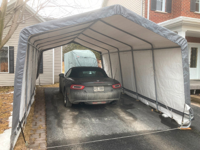 Abri d'auto 12' X 20' ShelterLogic (Abri Tempo) dans Outils d'extérieur et entreposage  à Sherbrooke - Image 2