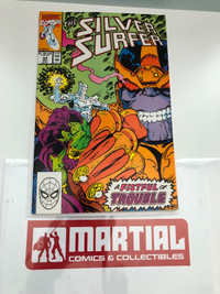 1st Infinity Gauntlet in Silver Surfer #44 comic $85 OBO