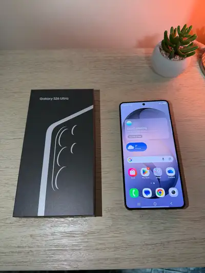 New Samsung S26 Ultra 512gigs Trade with 17 pro max, View more