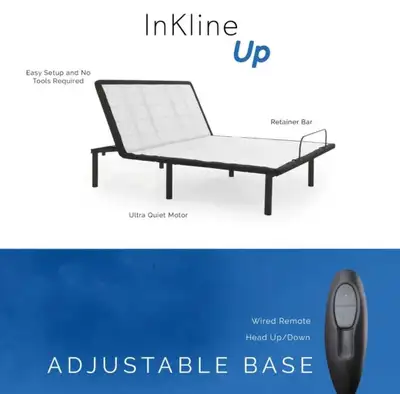 lit électrique Queen avec matelas, View more