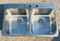 New stainless steel sinks