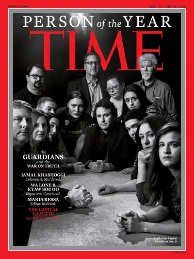TIME Magazine Person of the Year Dec 24/Dec 31, 2018 Guardians, View more