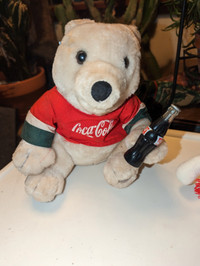 Coca-Cola bear plushies