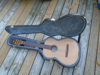 Canadian made Godin Classical Acoustic guitar with hard case