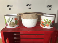 Vases NEUFS pour plantes-cache pot