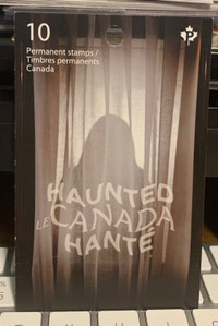 Haunted Canada P Stamps