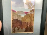 Leaf Collage Original Art from Ireland