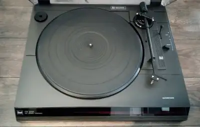 Vintage Dual turntable record player, View more