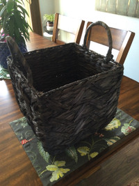 Woven Basket & Keepsake Box