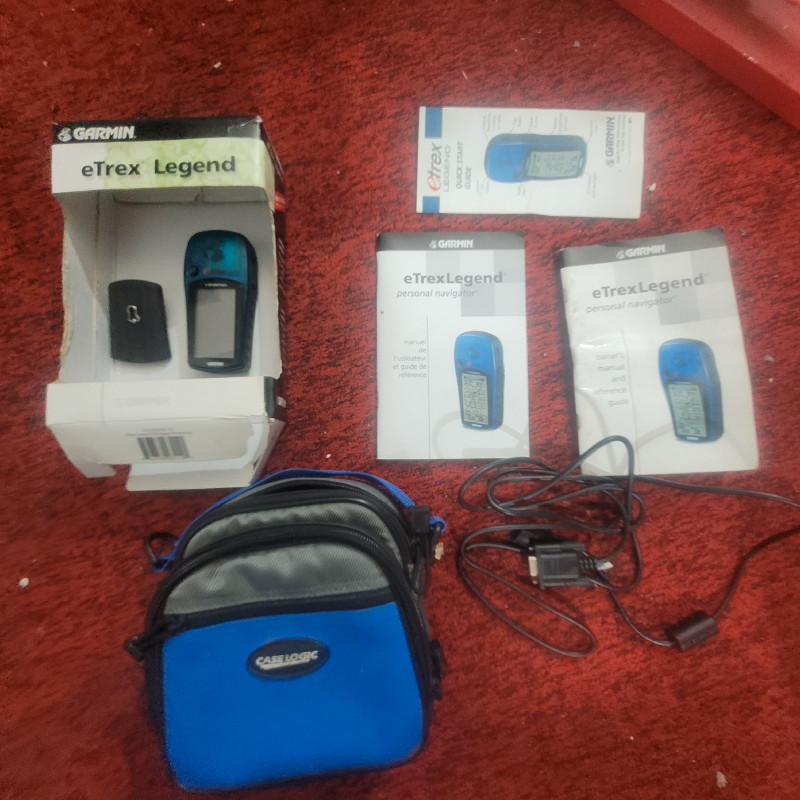 Garmin eTrex Legend Blue Handheld LCD Display Waterproof Hiking | Fishing,  Camping & Outdoors | Winnipeg | Kijiji