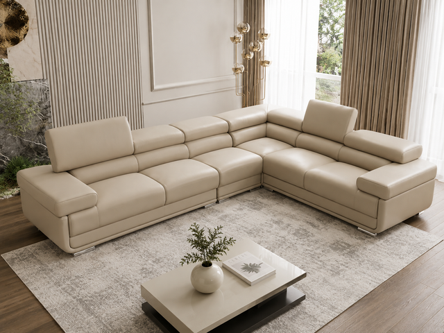 Leather Sectional Sofa