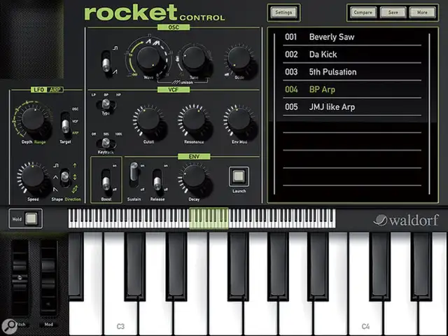 GERMAN ENGINEERED: Waldorf Rocket Paraphonic Desktop Synthesizer in Pianos & Keyboards in Winnipeg - Image 6