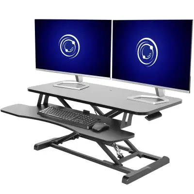 VIVO 36 inch Desk Converter,Height Adjustable Sit to Stand Riser, View more